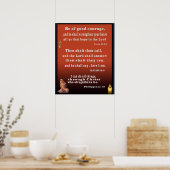 Filippijns Christelijk poster (Keuken)