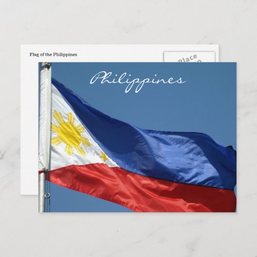 filippijnse bicolor briefkaart (Voorkant / Achterkant)