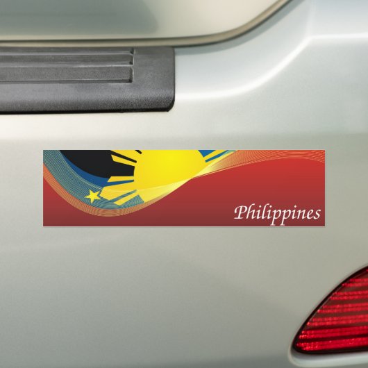 Filippijnse Bumpersticker (Op auto)