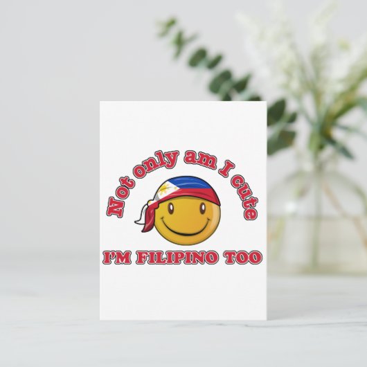 Filippijnse design briefkaart (Staand voorkant)