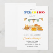 Filippijnse Feestuitnodiging Filippijns Verjaardag Kaart (Voorkant / Achterkant)