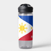 Filippijnse fles, patriottische Filipijnse vlag Waterfles (Voorkant)