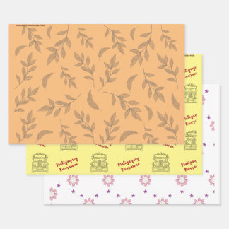 Filippijnse, geïnspireerde Gift Wrapping Paper Set