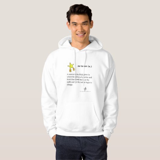 Filippijnse herfst hoodie (Voorkant volledig)