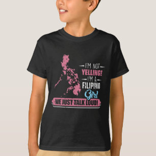 Filippijnse Humor Filipino Yelling Filipina T-shirt