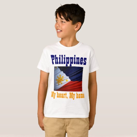 Filippijnse kinder t-shirts (Voorkant volledig)