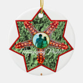 Filippijnse lantaarn, parol, strand, Star Fish, sc Keramisch Ornament (Voorkant)