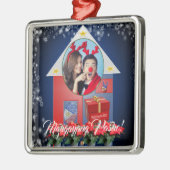 Filippijnse lantaarn, parol, vlag, Balikbayan Box Metalen Ornament (Links)