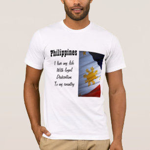 Filippijnse loyaliteit aan mijn landt-shirts t-shirt