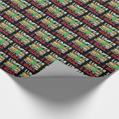 Filippijnse Lumpia Food Cartoon Cadeaupapier (Hoek)