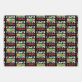 Filippijnse Lumpia Food Cartoon Inpakpapier Vel (Voorkant)