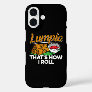 Filippijnse Lumpia Food Quote iPhone 16 Hoesje