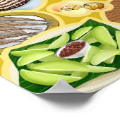 Filippijnse maaltijden / pinoy Comfort Food Poster (Hoek)