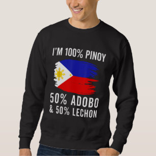Filippijnse Mannen Filipijnen Flag Funny Pinoy Fun Trui