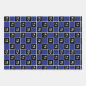 Filippijnse politieagent Thin Blue Line Flag Cop B Inpakpapier Vel (Voorkant)