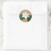 Filippijnse serie: Sampaguita Flower Ronde Sticker (Tas)