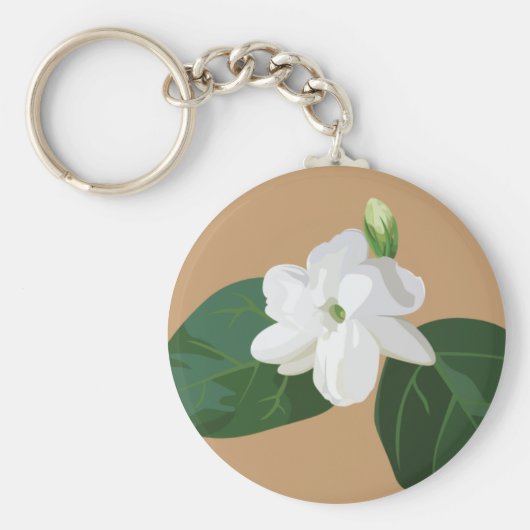 Filippijnse serie: Sampaguita Flower Sleutelhanger (Voorkant)