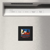 Filippijnse  stijl Boksen Grote Filippijnse Box Magneet (Insitu (Vaatwasser))