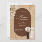 Filippijnse thema verjaardag uitnodiging Filippijn (Voorkant)