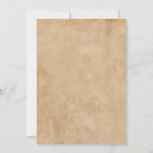 Filippijnse thema verjaardag uitnodiging Filippijn (Achterkant)