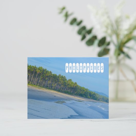 Filippijnse Toerisme Briefkaart (Staand voorkant)