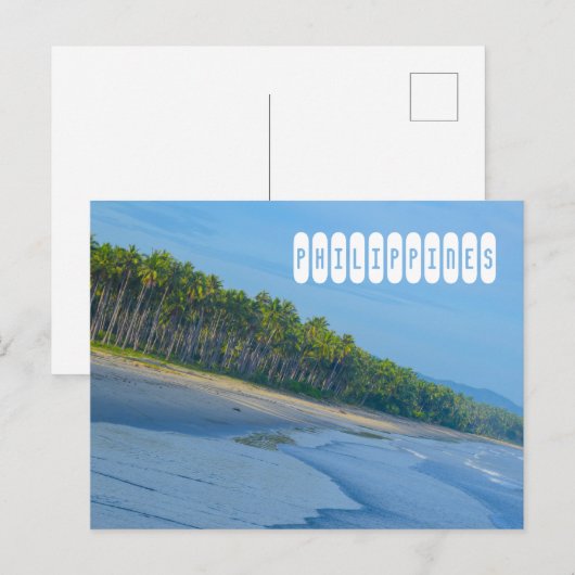 Filippijnse Toerisme Briefkaart (Voorkant / Achterkant)