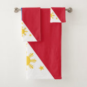 Filippijnse vlag bad handdoek (Insitu)
