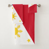 Filippijnse vlag bad handdoek (Insitu)