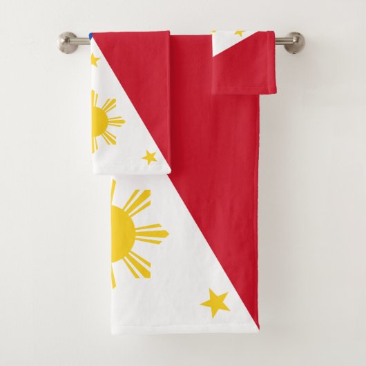 Filippijnse vlag bad handdoek (Insitu)