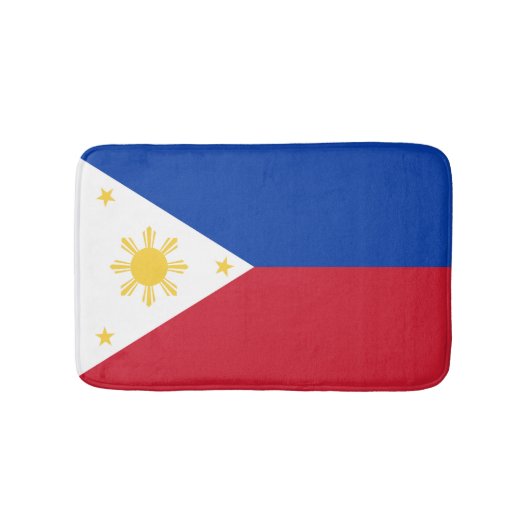 Filippijnse vlag badmat (Voorkant)