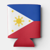 Filippijnse vlag blikjeskoeler (Achterkant)