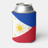 Filippijnse vlag blikjeskoeler (Blikje Achterkant)
