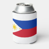 Filippijnse vlag blikjeskoeler (Blikje Achterkant)