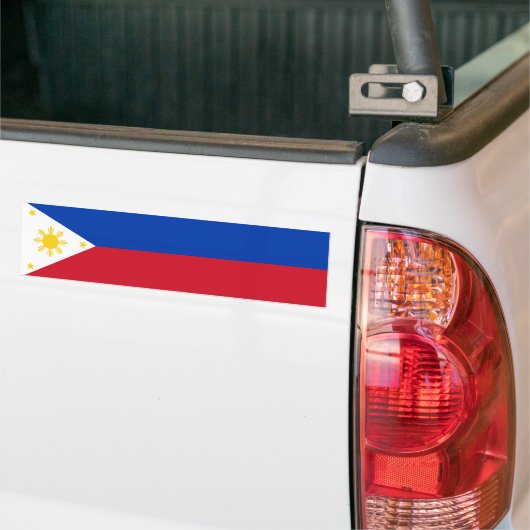 Filippijnse vlag bumpersticker (Op Truck)