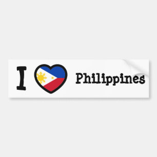 Filippijnse vlag bumpersticker