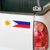 Filippijnse vlag bumpersticker (Op Truck)