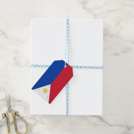 Filippijnse vlag cadeaulabel