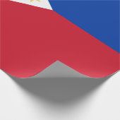 Filippijnse vlag cadeaupapier (Hoek)