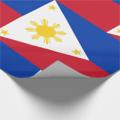 Filippijnse vlag cadeaupapier (Hoek)