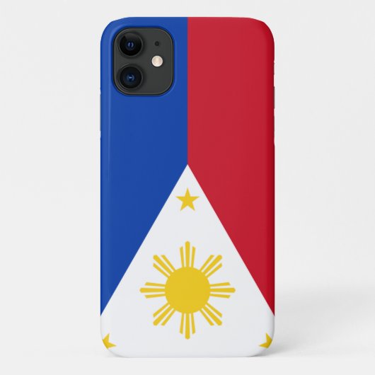 Filippijnse vlag Case-Mate iPhone case (Achterkant)