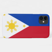 Filippijnse vlag Case-Mate iPhone case (Achterkant (horizontaal))