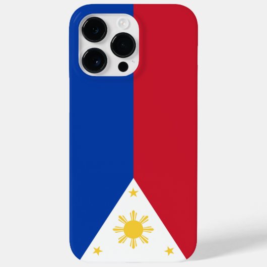 Filippijnse vlag Case-Mate iPhone case (Achterkant)