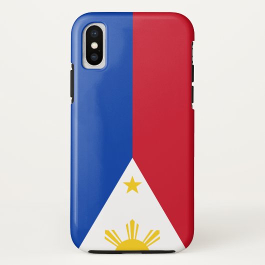 Filippijnse vlag Case-Mate iPhone case (Achterkant)
