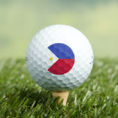 Filippijnse vlag Emblem Golfballen (Insitu Shirt)
