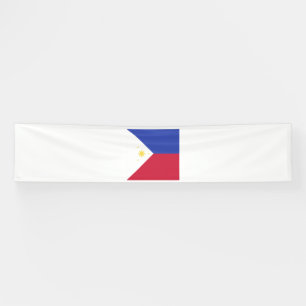 Filippijnse vlag Emblem Spandoek