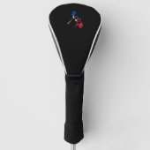 Filippijnse vlag en kaart golfheadcover (Voorkant)