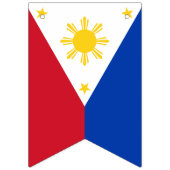 Filippijnse vlag en partijbanners / bruiloften vlaggetjes (Eerste vlag)