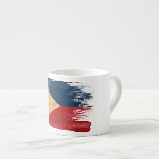 Filippijnse vlag espresso kop (Voorkant rechts)