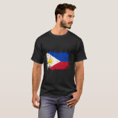 Filippijnse vlag Filipino T-shirt (Voorkant volledig)
