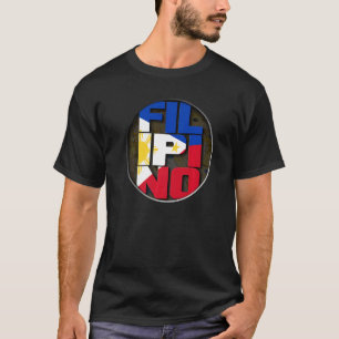 Filippijnse vlag Filippijnse vlag vlag vlag gester T-shirt